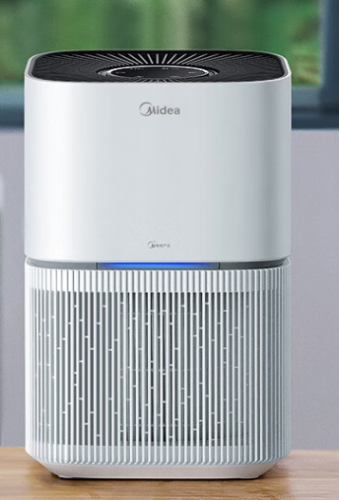 美的（Midea）【小巧速凈】凈離子強(qiáng)效除菌 空氣凈化器除甲醛顆粒物 除異味輕音智能空氣凈化器KJ200G-Z1